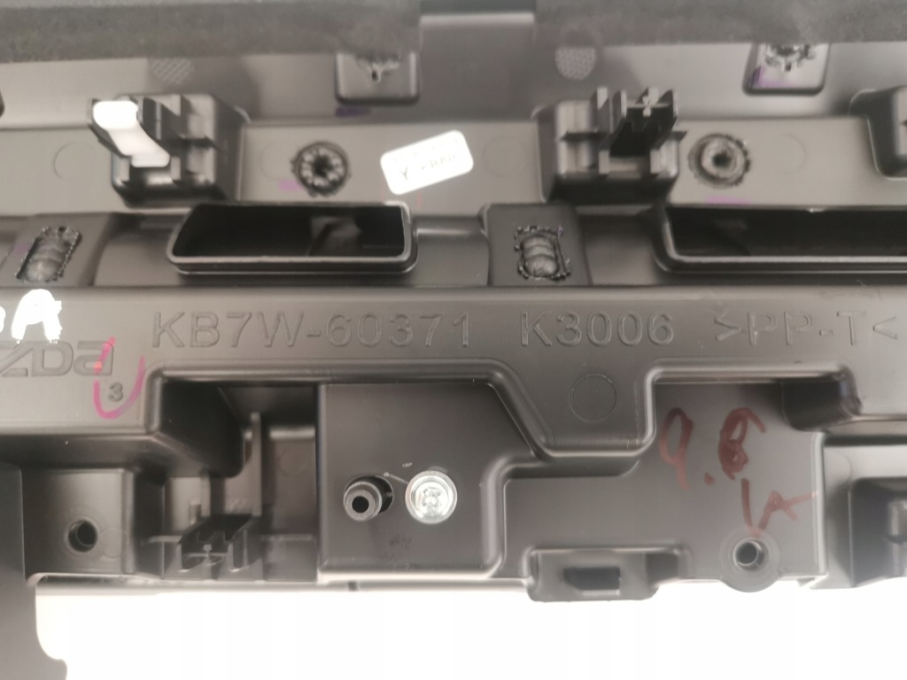 фото №11, Mazda cx-5 ii 2019 usa молдинг dekor панелі панель приладів захист повітроводи kb7w-60371