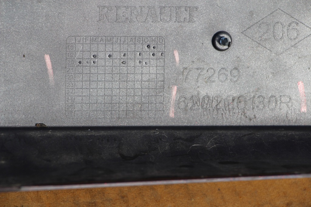 фото №11, Renault talisman lift 2019-23 бампер перед передний цвет