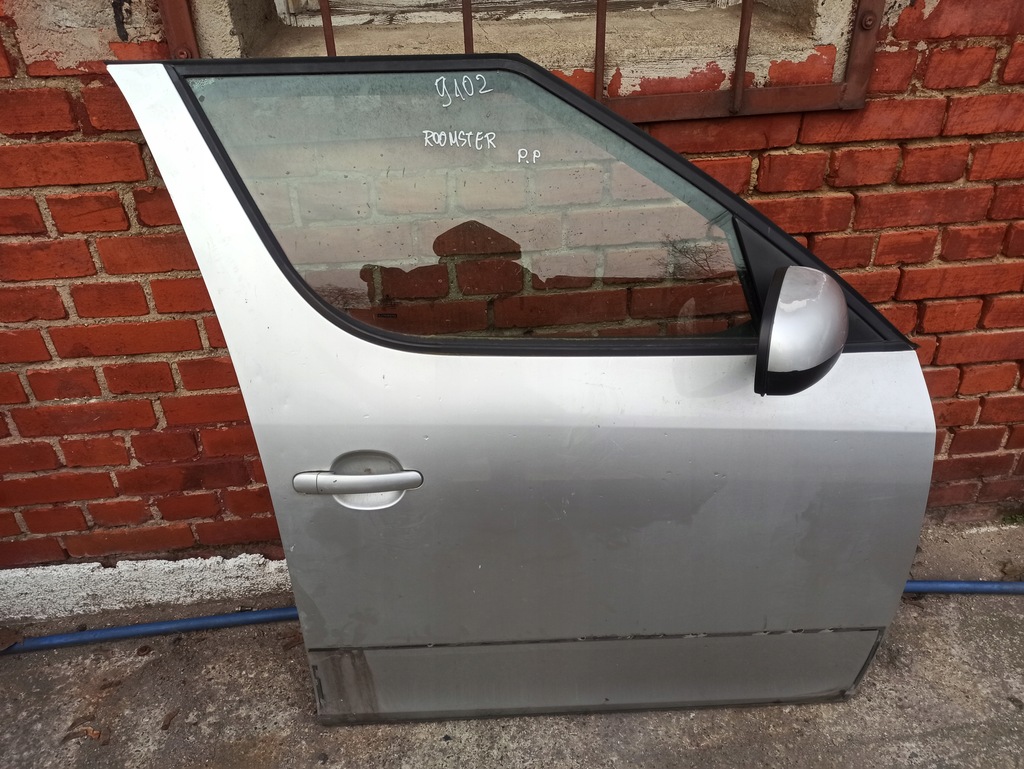 фото №6, Skoda roomster дверь правый перед 9102 голый bez оборудование