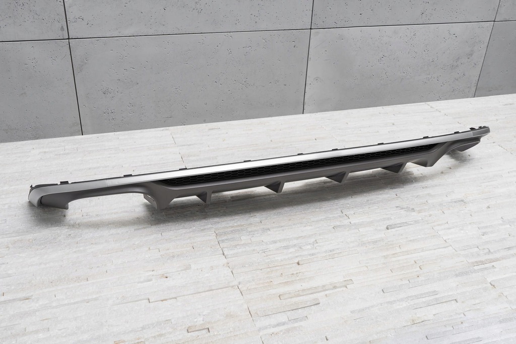 фото №10, Audi s5 8w6 2017-2019 sportback дифузор бампера заднього s-line 8w6807521d