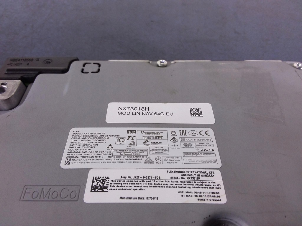 фото №5, Ford ecosport mk2 lift модуль блок керування навігації