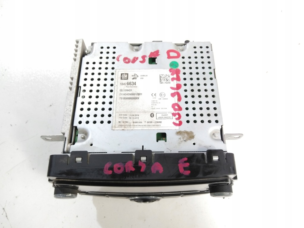 фото №6, Радіо cd заводський opel corsa e 13476634
