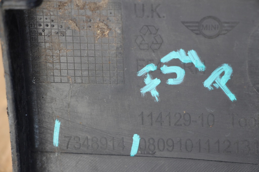 фото №6, Молдинг порог накладка правая na порог mini clubman f54 jcw works 2016+