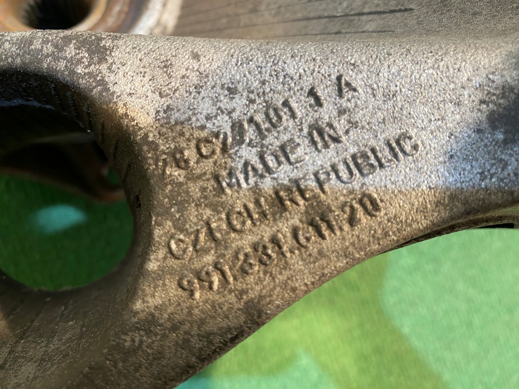 фото №14, Porsche 911 991 поворотний кулак поперечина важіль лівий задня задня ліва