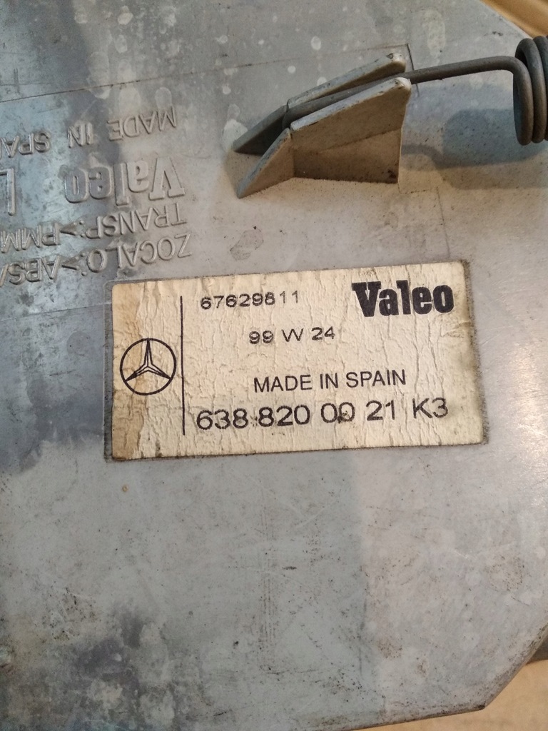 фото №8, Поворотник левый mercedes vito w638 6388200021 oryg.