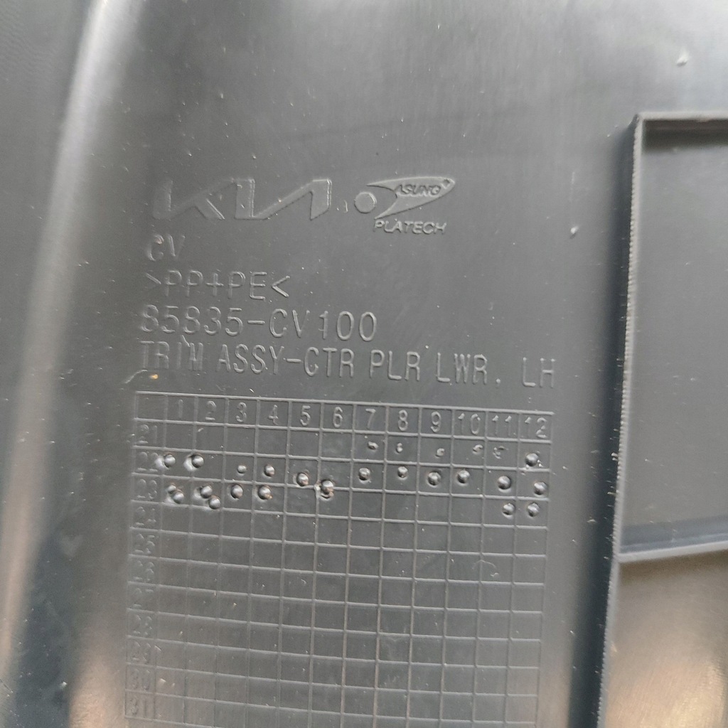 фото №6, Kia ev6 2021 левая сторона защита нижняя стойка / b