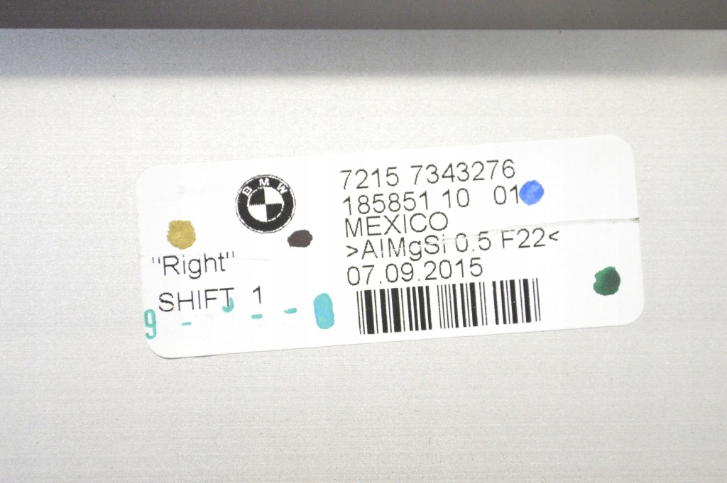 фото №5, Bmw x6 f16 2015 правая сторона другое элементы отделка багажника