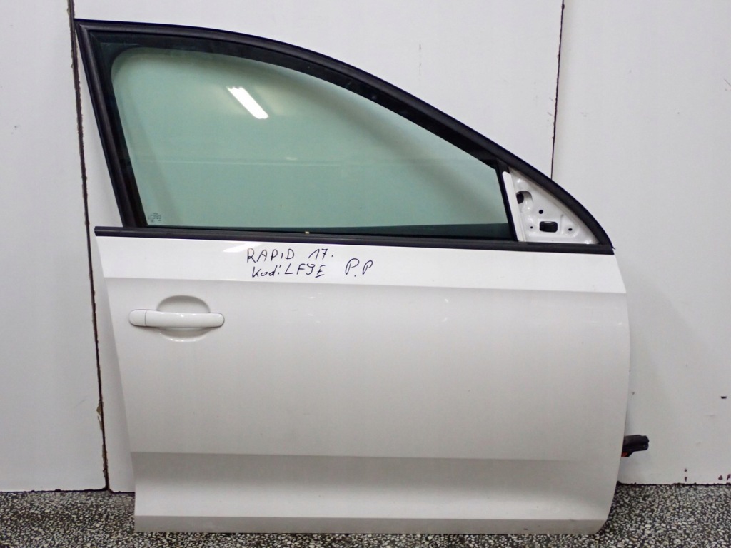 фото №2, Дверь правый перед полный europa оригинал lf9e skoda rapid 17r