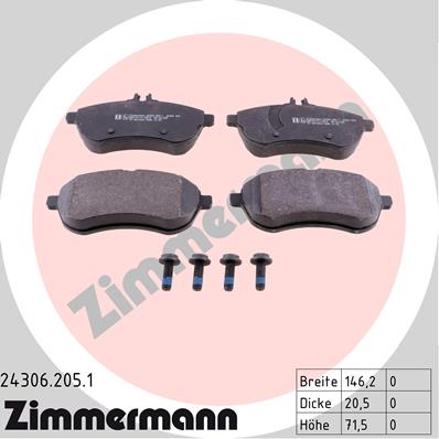 Тормозные диски тормозные колодки zimmermann передок  mercedes slc r172 Доставка