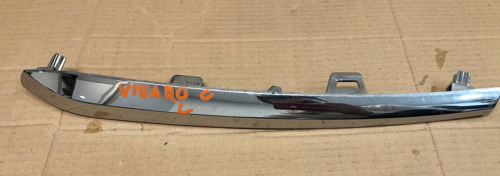 фото №10, Vivaro c молдинг хром решетка решётка бампера перед