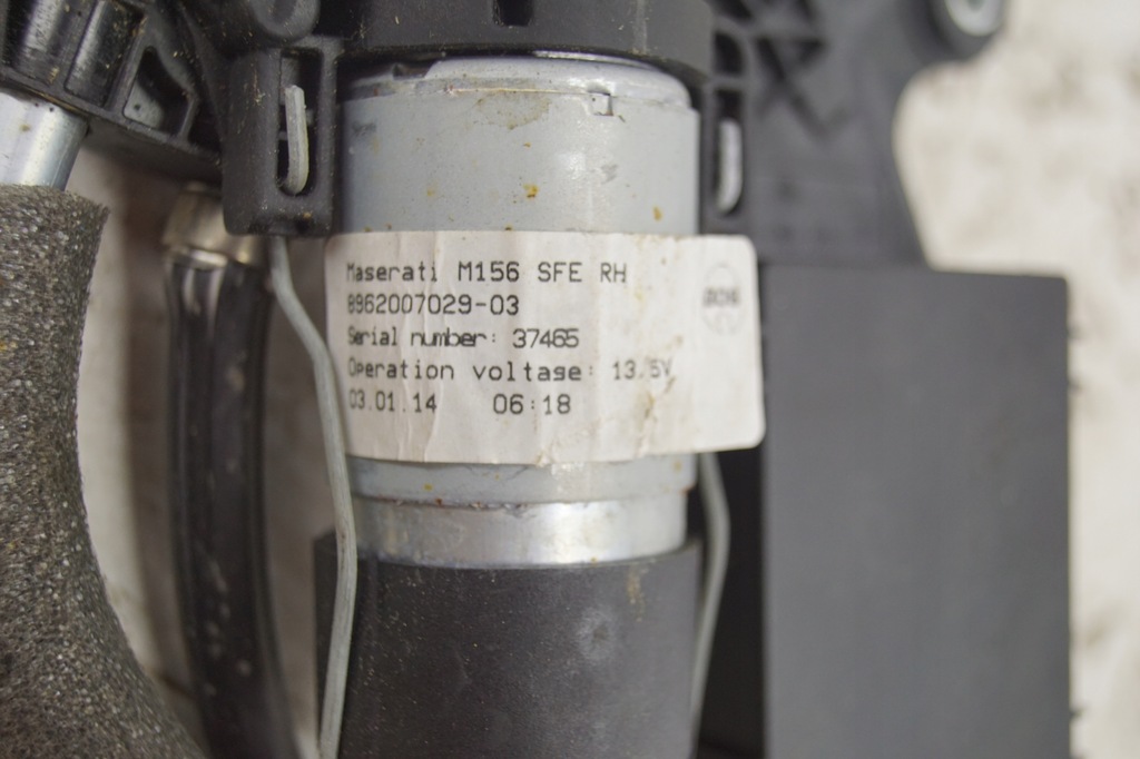 фото №5, Шторка стекло правый задняя maserati quattroporte