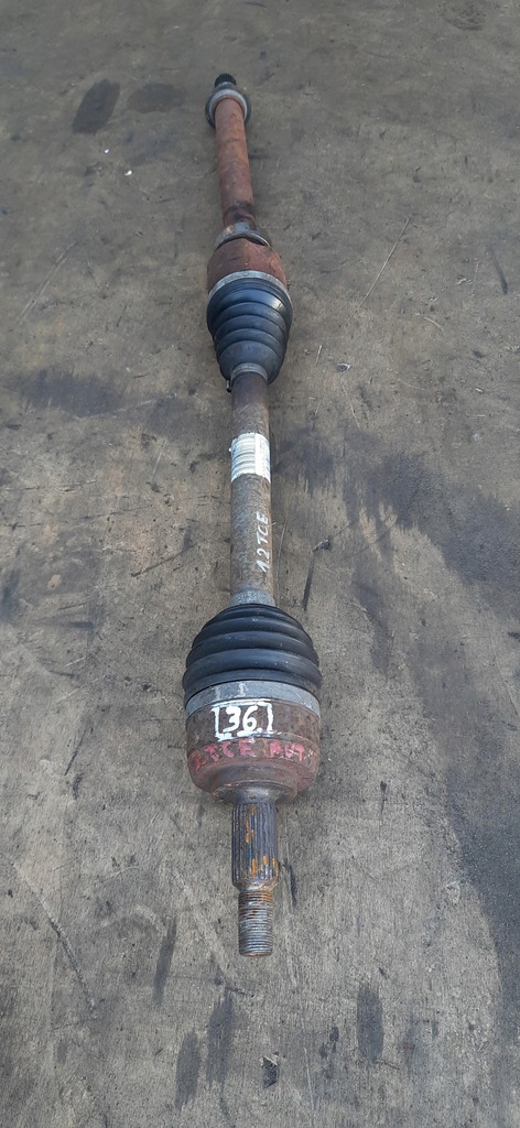 фото №2, Привідний вал права довга 1.2tce автоматична коробка передач renault megane iv 391002171r