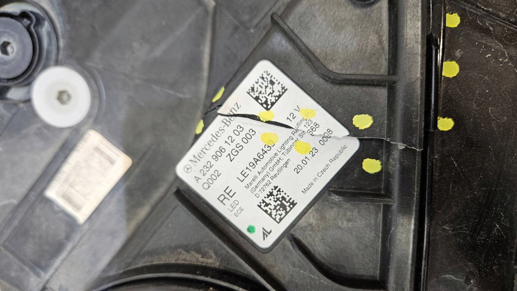 фото №15, Лампа перед передня права mercedes sl a232 w232 232 full led a2329061203