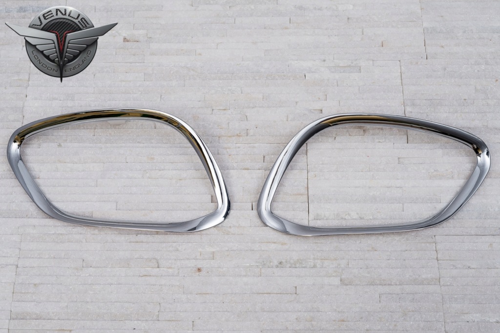 фото №14, Mercedes glc x253 2017+ декоративные накладки противотуманных фар хром