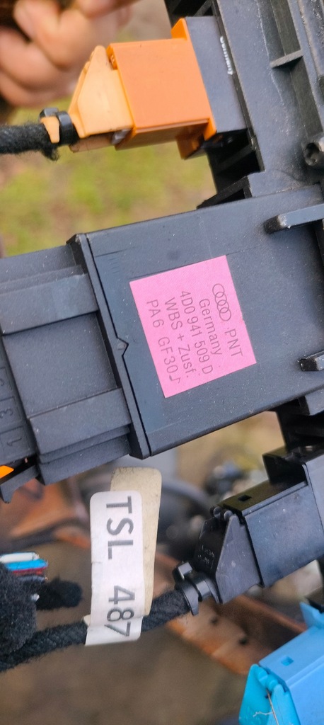 фото №7, Рамка dekor drewno audi a8 d2 lift 1 din 4d0820325 przecieki комплект