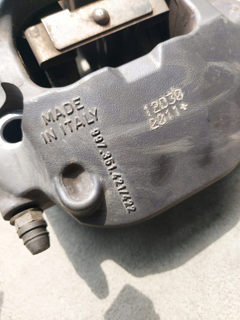 фото №7, Супорти гальмівні диски перед porsche 911 991 997351421/422