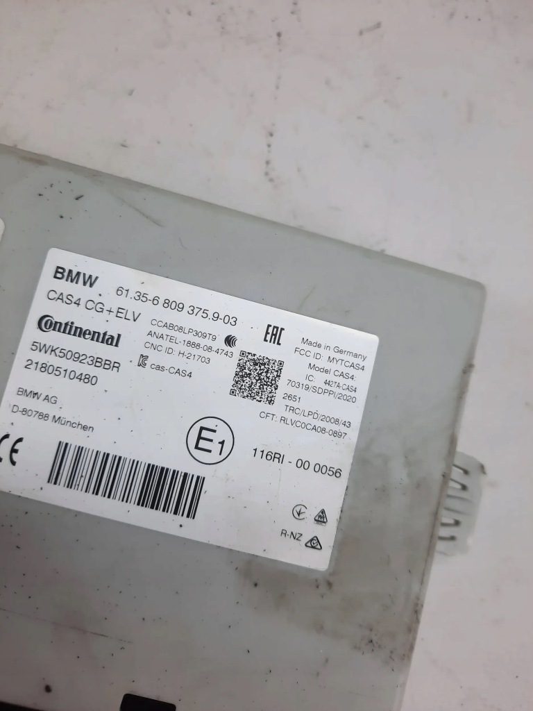 фото №5, Модуль блок управления cas4 bmw 5 f10 f11 6809375