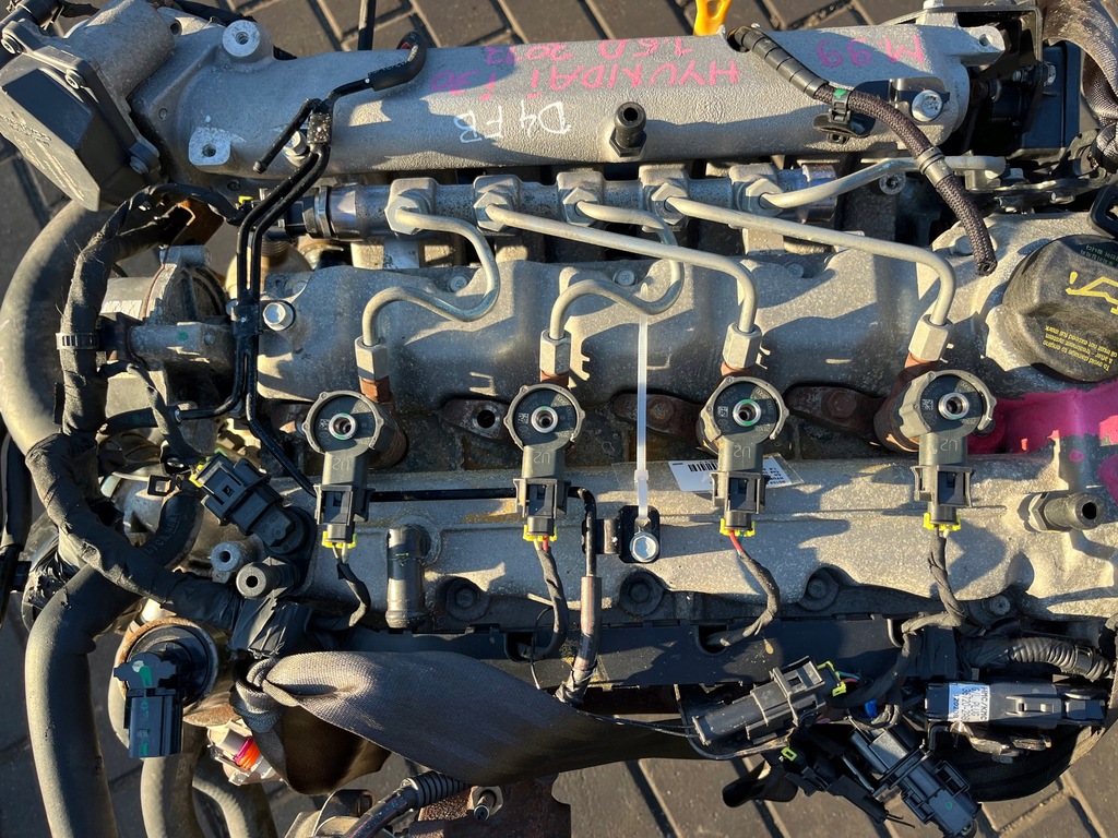 фото №12, Двигун kompletny kia ceed cerato hyundai ix20 i20 i 1.6 crdi d4fb