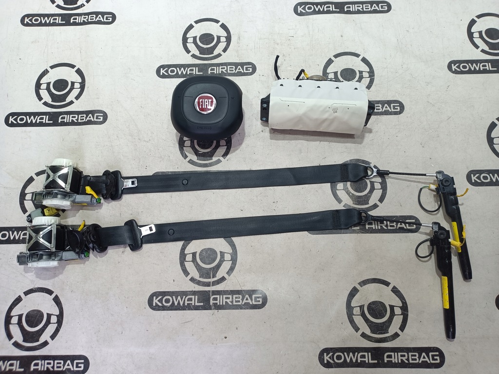 фото №6, Fiat panda 3 iii приборная панель консоль подушка безопасности ремни оригинал