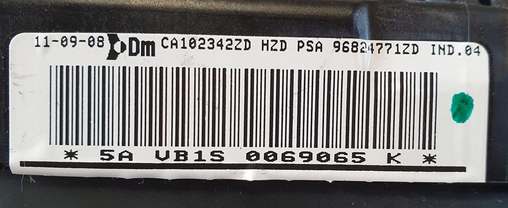 фото №10, Подушка безопасности подушка водителя citroen c5 iii 3