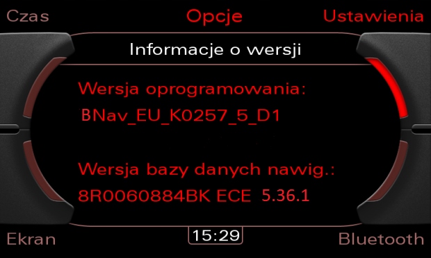 фото №7, Навігація польське меню audi mmi 3g basic język polski a4 a5 a6 a8 q7