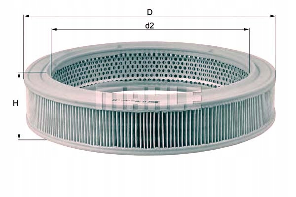 Knecht lx 208 фільтр повітря Оригінал