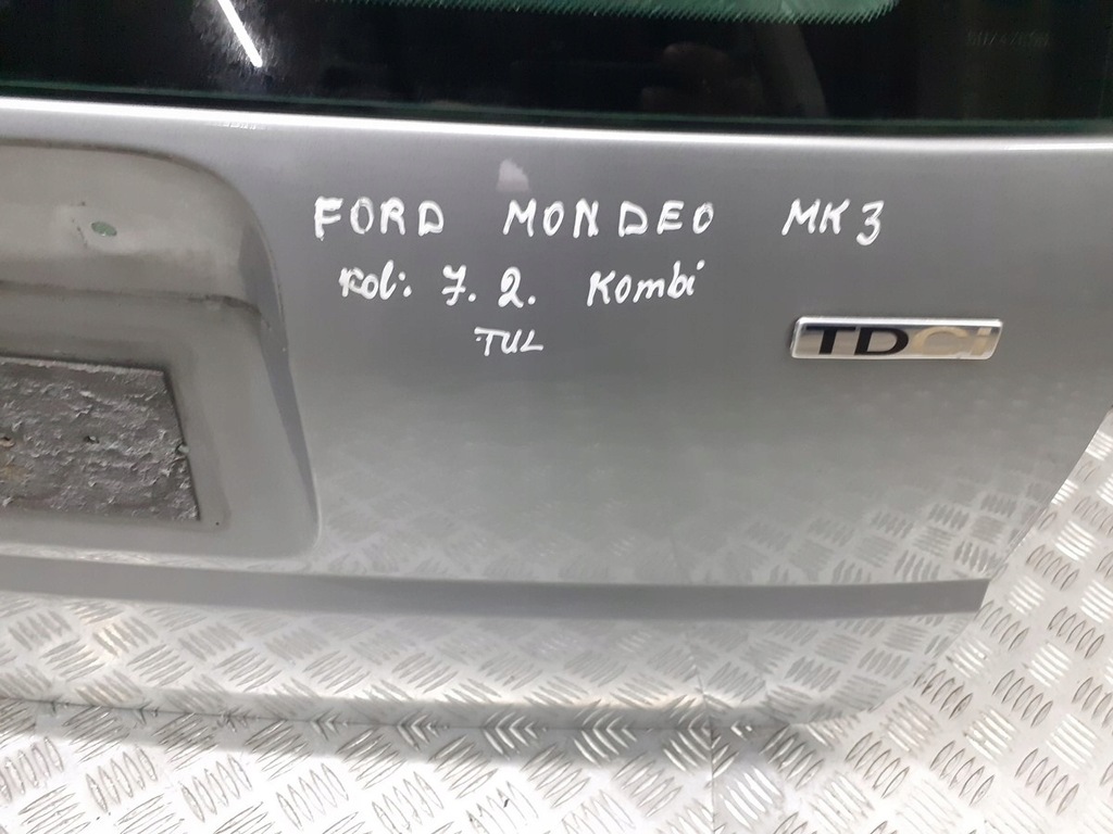 фото №5, Крышка багажника багажника ford mondeo mk3 kombi 72