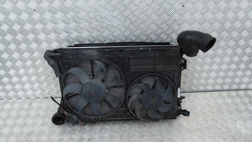 фото №5, Комплект радіатор vw passat b6 2.0 tdi