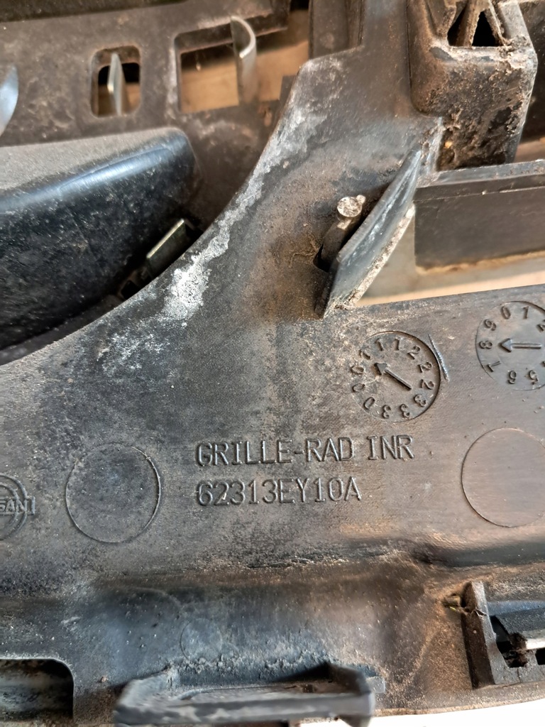 фото №13, Решётка радиатора решётка радиатора радиатора nissan qashqai j10 +2 62313-ey10a