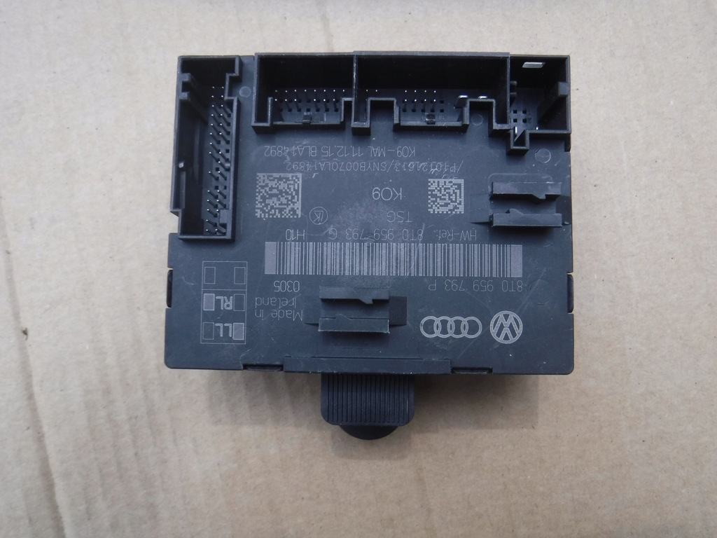 фото №1, Блок управления модуль дверь audi a5 a4 b8 8t0959793g