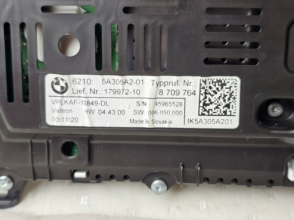 фото №6, Лічильник прилади приладова панель віртуальний led bmw g20 g80 8709764 5a305a2 f44 f20