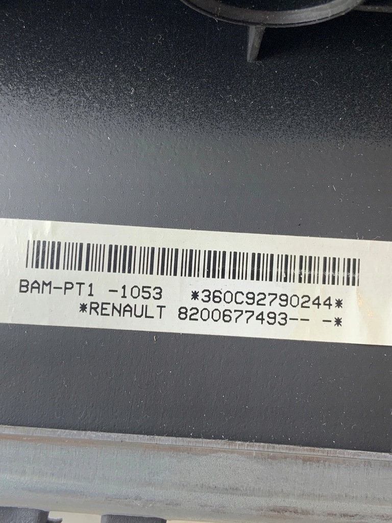 фото №12, Подушка воздушная водителя подушка безопасности renault clio iii