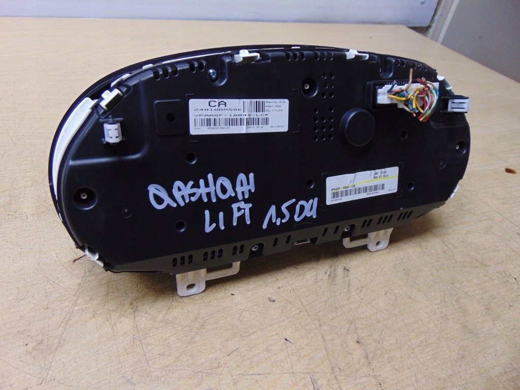 фото №13, Лічильник приладова панель nissan qashqai j10 lift 1.5 europa