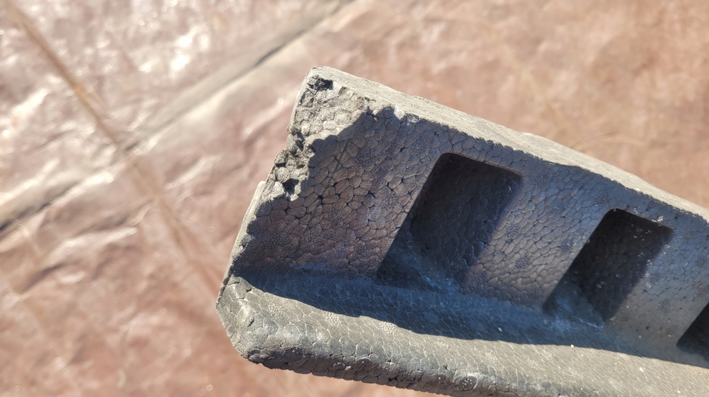 фото №12, Абсорбер пена пенополистирол бампера перед vw golf plus 1k0807248c