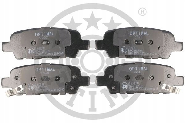 фото №1, Тормозные колодки тормозные optimal bp-87601