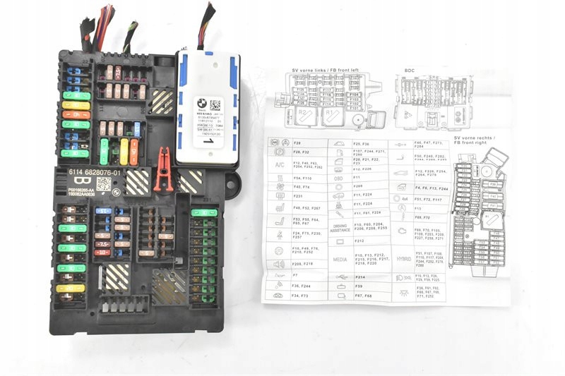 Коробка запобіжників 8795477 6828076 bmw x3 g01 g08 x3m f97 x4g02 x4m f98 Ціна