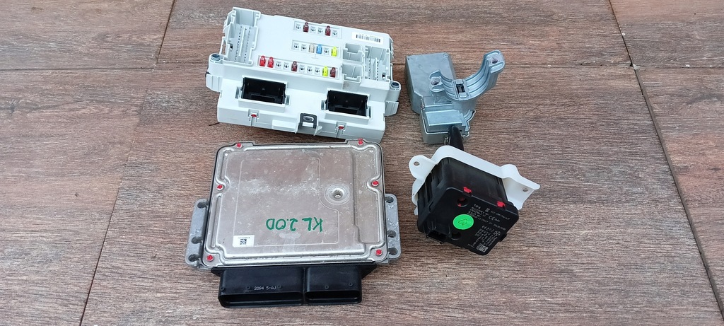 фото №9, Jeep cherokee kl liberty 13-18r 2.0 m-jet бортовой компьютер набор p05150681ab