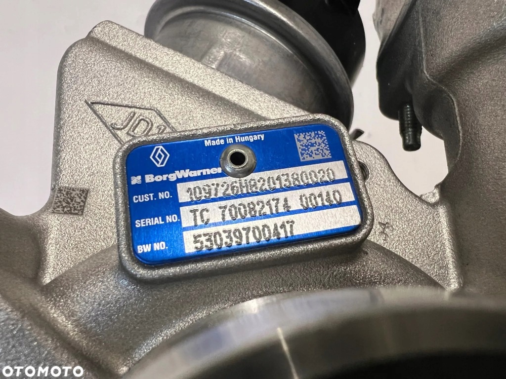 Master movano 2,3 dci турбина 53039700417 144109159r 95523204 95523206 nowa в Украине