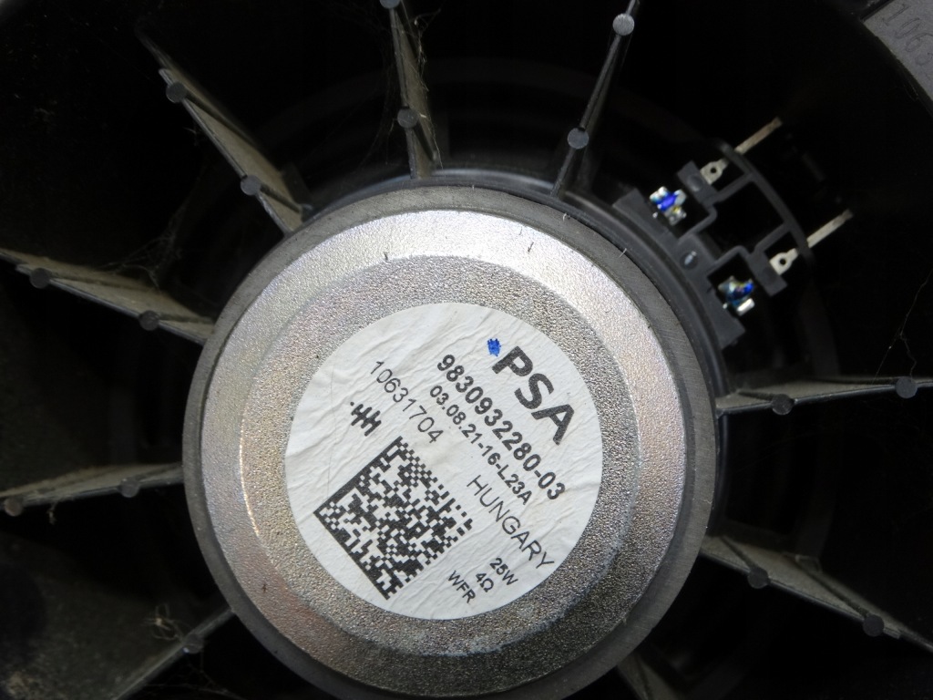 фото №9, Динамик дверь левый перед citroen c4 iii 9830932280 2020r.-