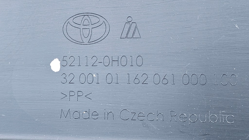 фото №9, Молдинг решітка бампера toyota aygo ii 52112-0h010