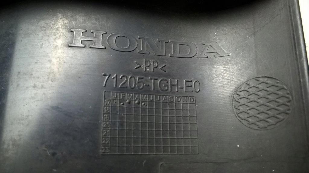 фото №11, Honda civic type r fk8 2017-2022 защита решетка решётка оригинальный номер eu 71205-tgh-e0