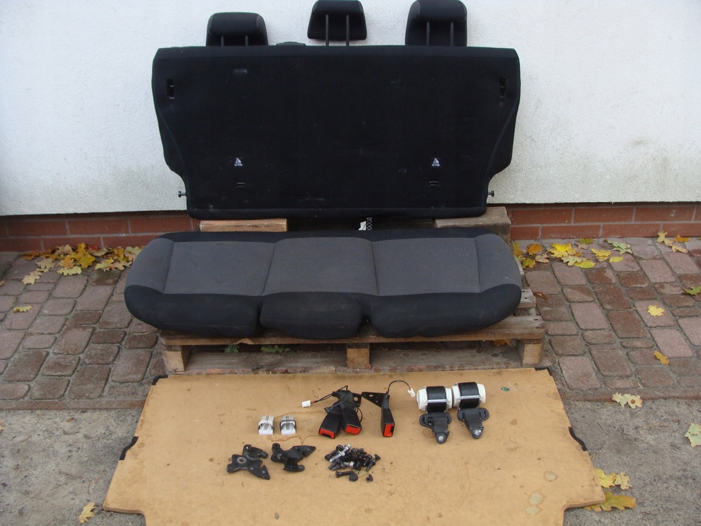 фото №16, Заднее сиденье задняя задняя ремни безопасности защёлки переходник citroen c4 cactus