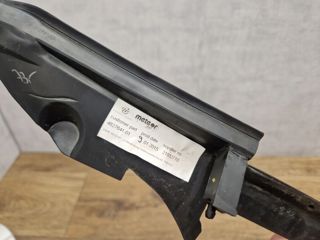 Bmw f33 f83 ліва молдинг скло двері задній задня shadowline m-pakiet 7295571 Зі Шроту