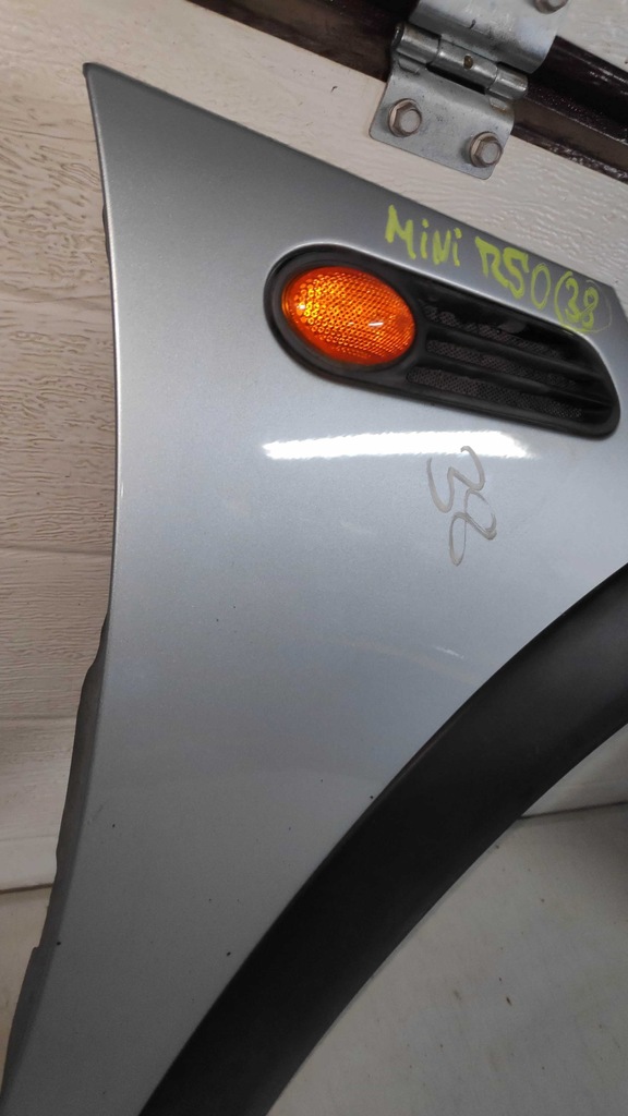 фото №3, Крыло перед правый mini r50 w цвет pure silver