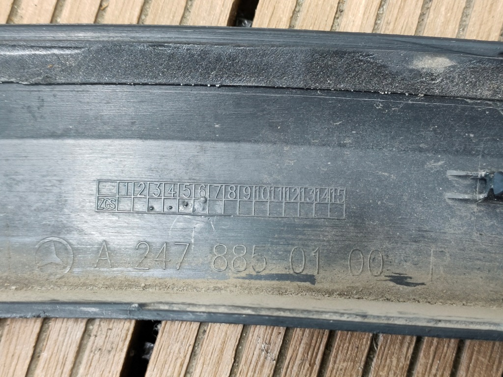 фото №10, Mercedes gla ii w247 19-23 молдинг крила передня права a2478850100 оригінальний номер