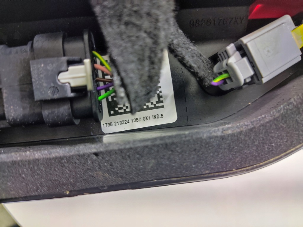 фото №9, Камера заднего вида дверь задняя задних citroen berlingo partner iv 98261767xy 19-