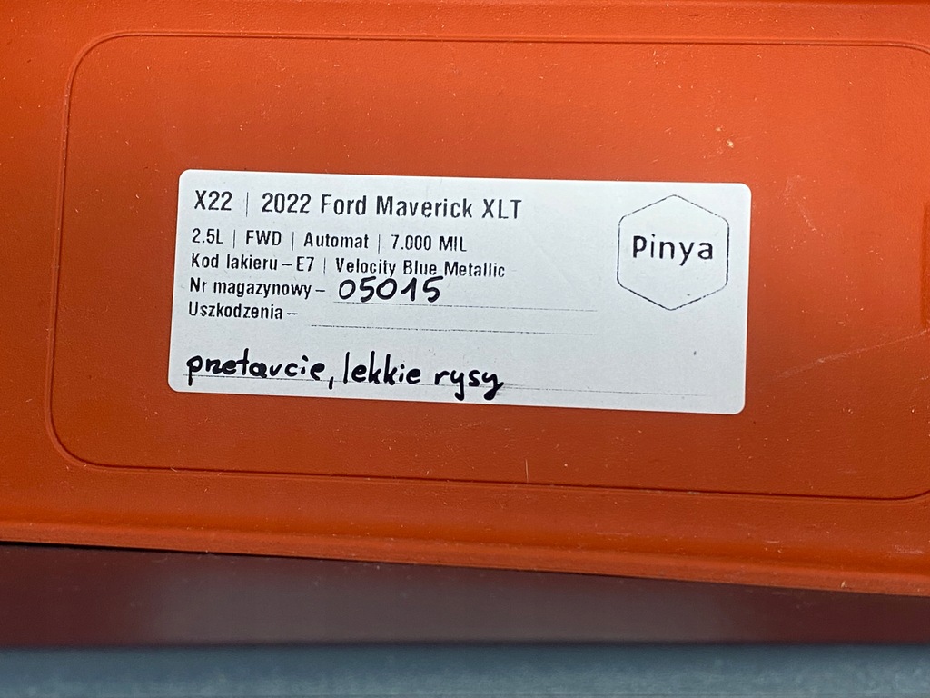 фото №7, Тунель середній ford maverick 2022+ usa