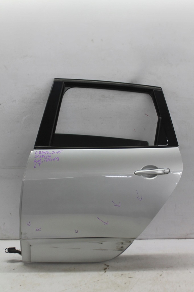 фото №1, Двері лівий задня grand scenic iii lift ted69 13-