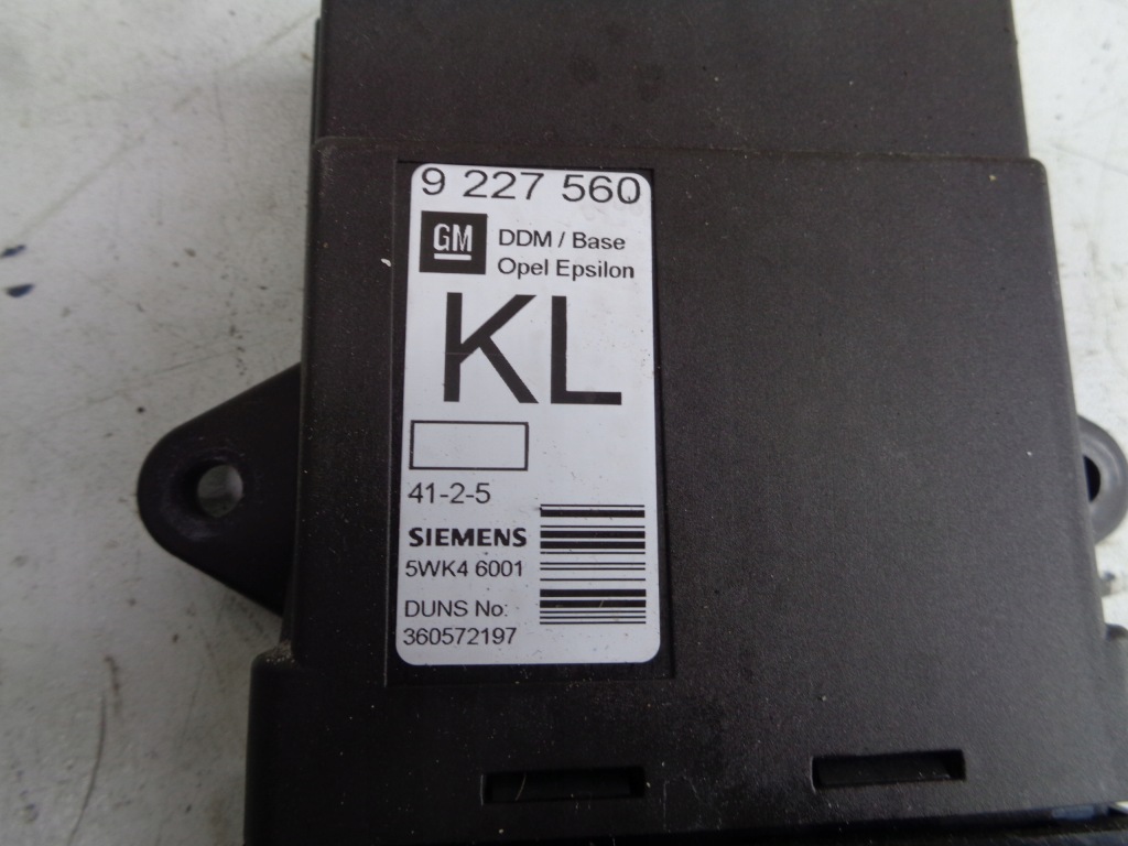 фото №2, Модуль блок керування двері vectra opel оригінальний номер 9227560