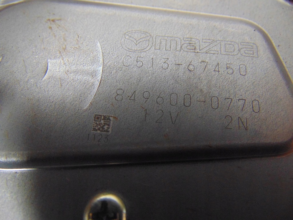 фото №10, Двигатель дворники крышки задняя mazda 5 cw ii 2010-